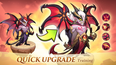 Screenshot of the application Idle Heroes - #1