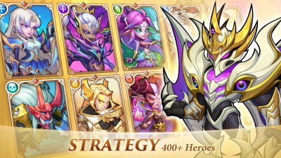Screenshot of the application Idle Heroes - #2