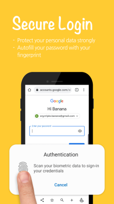 Screenshot of the application Banana Browser - #3