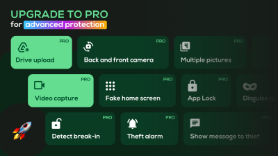 Screenshot of the application CrookCatcher - #3