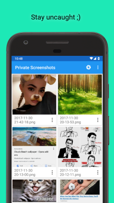 Screenshot of the application Private Screenshots - #3