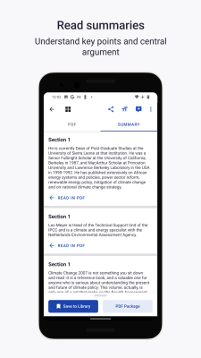 Screenshot of the application Academia.edu - #4