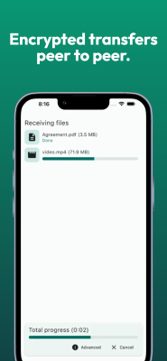 Screenshot of the application LocalSend - #4