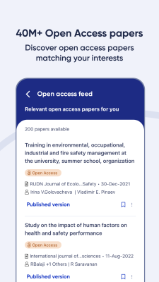 Screenshot of the application R Discovery - #4