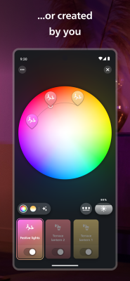 Screenshot of the application Philips Hue - #5