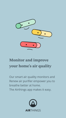 Screenshot of the application Airthings - #1
