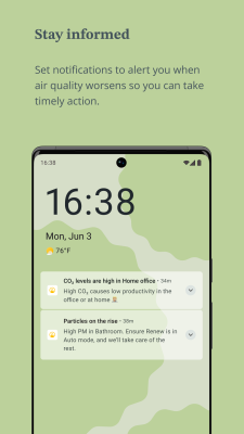 Screenshot of the application Airthings - #6