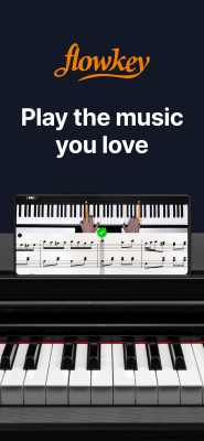 Screenshot of the application flowkey - #1
