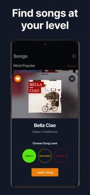 Screenshot of the application flowkey - #4