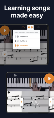 Screenshot of the application flowkey - #5