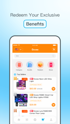 Screenshot of the application Govee Home - #7