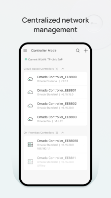 Screenshot of the application TP-Link Omada - #1