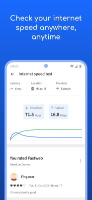 Screenshot of the application Fing - #6