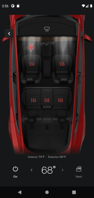 Screenshot of the application Tesla - #2