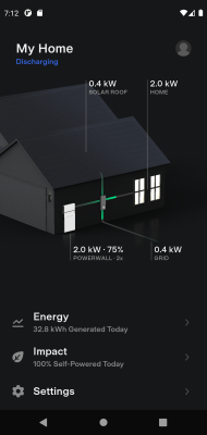 Screenshot of the application Tesla - #4