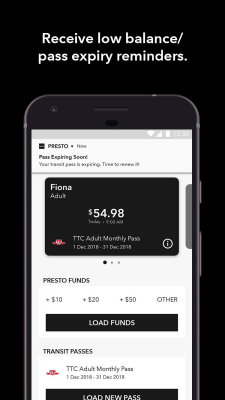 Screenshot of the application PRESTO - #5