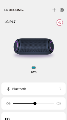 Screenshot of the application LG XBOOM - #2