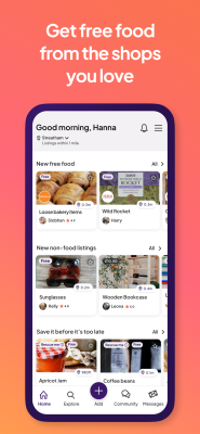 Screenshot of the application Olio - #2