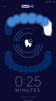 Screenshot of the application Oral-B - #2