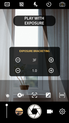 Screenshot of the application Manual Camera DSLR - #4
