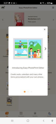 Screenshot of the application Easy-PhotoPrint Editor - #1