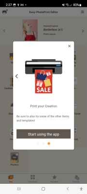 Screenshot of the application Easy-PhotoPrint Editor - #3