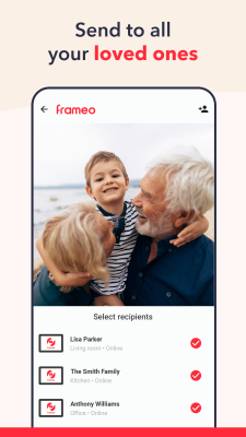 Screenshot of the application Frameo - #3