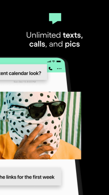 Screenshot of the application Burner: 2nd Phone Number Line - #2