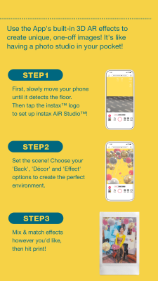Screenshot of the application instax mini Link - #3