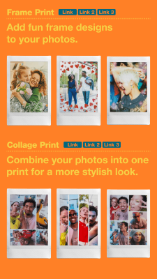 Screenshot of the application instax mini Link - #6