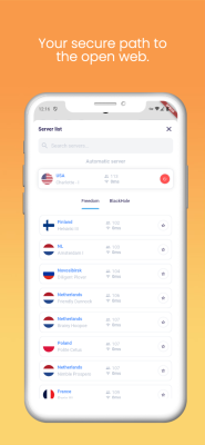 Screenshot of the application Unlimited VPN - #2