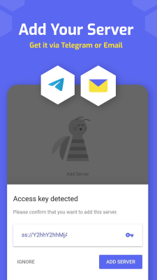 Screenshot of the application BeePass VPN - #3