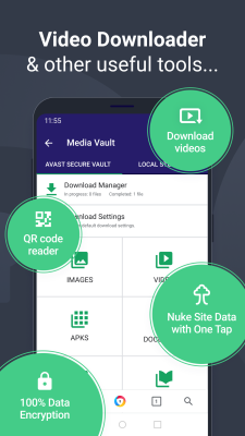 Screenshot of the application AVG Secure Browser - #5