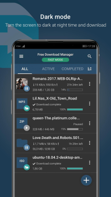 Screenshot of the application Free Download Manager - FDM - #3