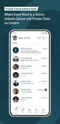 Screenshot of the application Comera - #1
