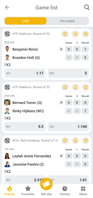 Screenshot of the application GoldPari - #2