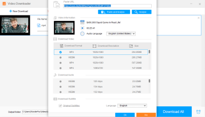 Screenshot of the application HD Video Converter Factory - #3