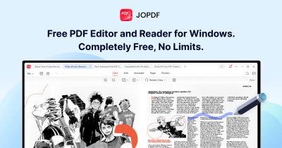 Screenshot of the application JOPDF - #2