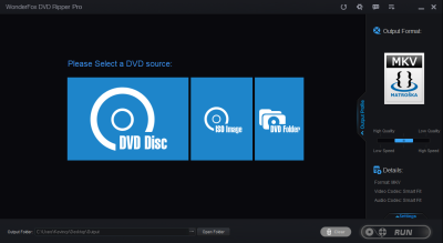 Screenshot of the application WonderFox DVD Ripper Pro - #1