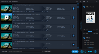 Screenshot of the application WonderFox DVD Ripper Pro - #4