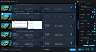 Screenshot of the application WonderFox DVD Ripper Pro - #6