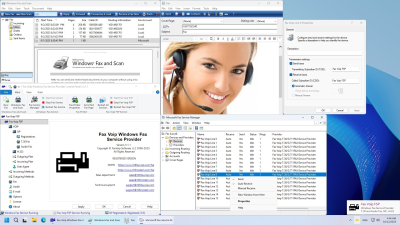 Screenshot of the application Fax Voip Windows Fax Service Provider - #1