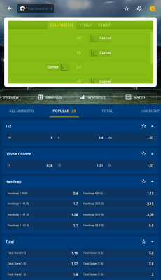 Screenshot of the application Mostbet - #6