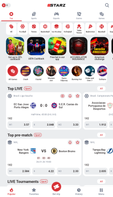 Screenshot of the application 888Starz - #1