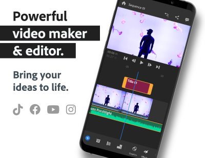 Screenshot of the application Adobe Premiere Rush - #1