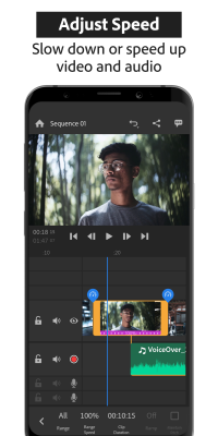 Screenshot of the application Adobe Premiere Rush - #2