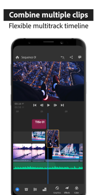 Screenshot of the application Adobe Premiere Rush - #3