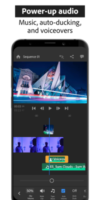 Screenshot of the application Adobe Premiere Rush - #5