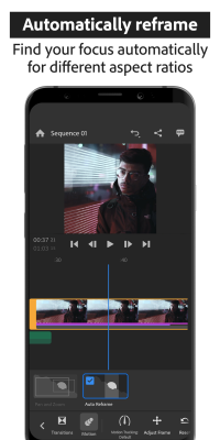 Screenshot of the application Adobe Premiere Rush - #7