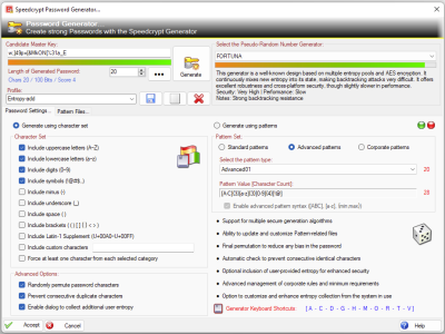Screenshot of the application Speedcrypt - #6